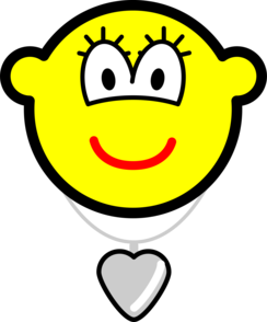 Hart vormige hanger buddy icon